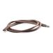 Trollbeads Damen-Armband, Leder, Dunkel braun, ohne Verschluss, 34 cm L5104-36
