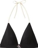 Calvin Klein Voorgevormde Triangel Bikinitop Zwart