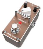 Monkey Loop ML-CH1 Effectpedaal voor elektrische gitaar, kooruspedaal met zacht modulatie-effect, diepte- en snelheidsinstelling, signaalkwaliteit met True Bypass