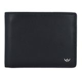 Golden Head Leren portemonnee Polo RFID Protect Scheintasche 1138 Schwarz zwart