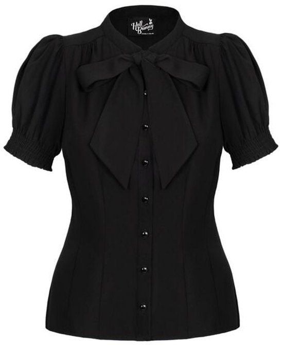Hell Bunny Turner Blouse Dames Blouse - zwart - M