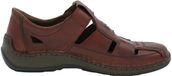 Rieker Heren Sandalen cognac/caramel Maat 43