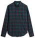 Superdry - Vintage geruit overhemd van biologisch katoen - Heren - Lange mouwen shirts