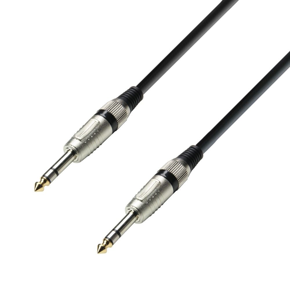 Adam Hall K3BVV0060 - Audio kabel - 0,6 m - Zwart