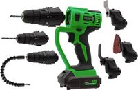Hammersmith MultiTool Set - 18V - roterend en oscillerend Accu-Multitool