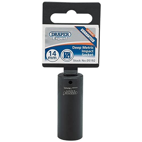 Draper Expert 05192 - 14mm 1/4" Deep Impact Socket