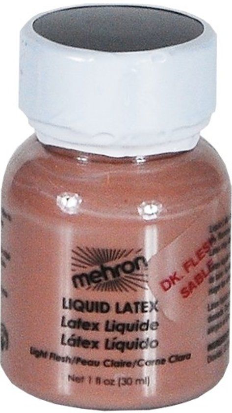 Mehron Liquid Latex Dark Flesh - 133ml