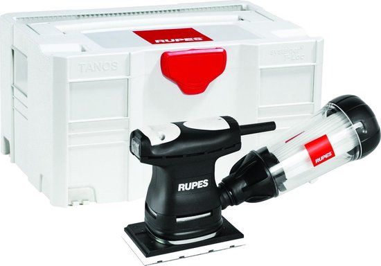 RUPES LE71TE Vlakschuurmachine - 200W - Rechthoekig - Met stofafzuiging - In Systainer