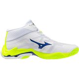 Mizuno Wave Lightning Elite Mid Volleybalschoenen Heren Wit Maat 41
