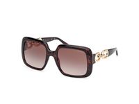 Guess GU00161 Dark Havana Vrouwen Zonnebril