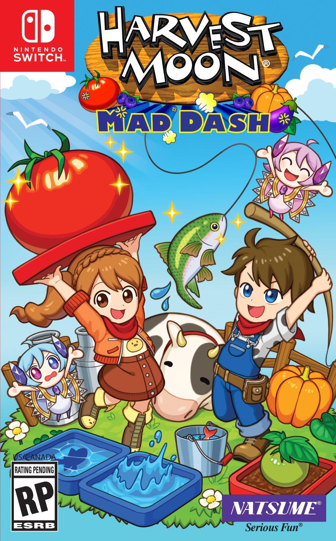 Rising Star Games Harvest Moon Mad Dash, Switch Nintendo Switch