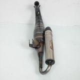 Giannelli Uitlaat voor Peugeot 50 Speedfight Scooter - Hengtong Remklauw 1997 tot 2008 Nieuw - Grijs