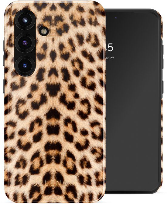 Selencia Hoesje - Geschikt voor Samsung Galaxy S25 - Backcover - Wild Leo