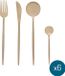 Eazy Living Set de couverts 24 pièces Neva Or