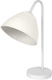 Osram Decor Camel Bell tafellamp wit metaal/papier-maché E14 dimbaar 220mm lengte