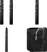 vidaXL Parasolhoezen 2 st met rits 175 cm PE