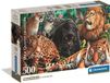 Clementoni Puzzel 500 Stukjes Wilde Katten High Quality Collection