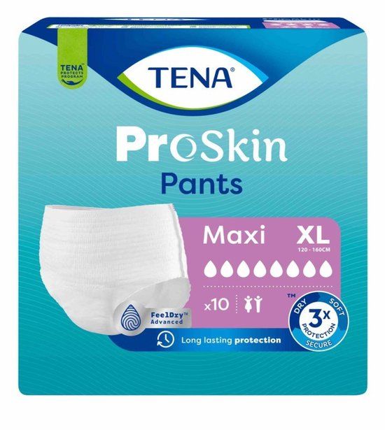 Tena Proskin Pants Maxi XL - 1 pak van 10 stuks