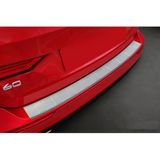 Avisa RVS gepoedercoate Achterbumperprotector compatibel met Volvo V60 II 2018- incl. Cross Country & R-Design 'Soft Silver'