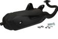 Tecnigas Pot d'échappement pour Scooter Peugeot 50 Citystar 2014-2017 Noir