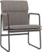 vidaXL Loungestoel 55x64x80 cm stof taupe