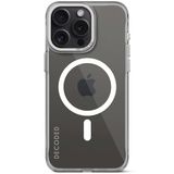 Decoded Clear Case Back Cover - iPhone 15 Pro Max - 100% Gerecycleerd Plastic - Housse transparente - Geschikt voor MagSafe - Transparant