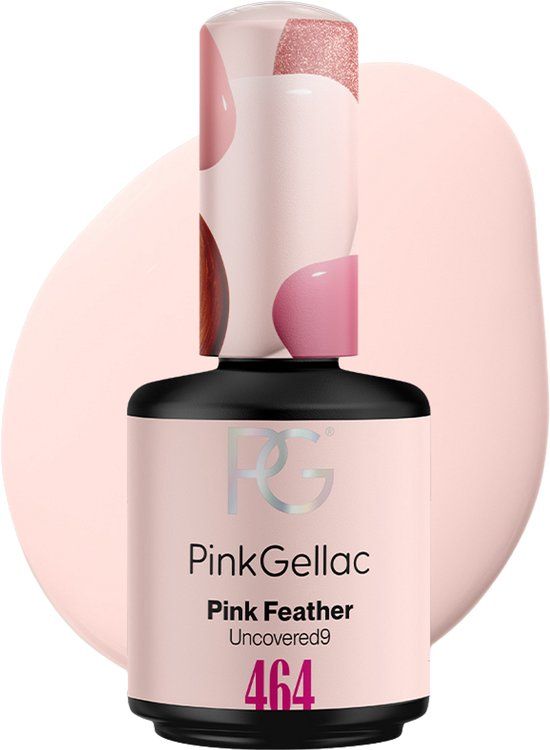 Pink Gellac Gellak - 464 Pink Feather 15ml