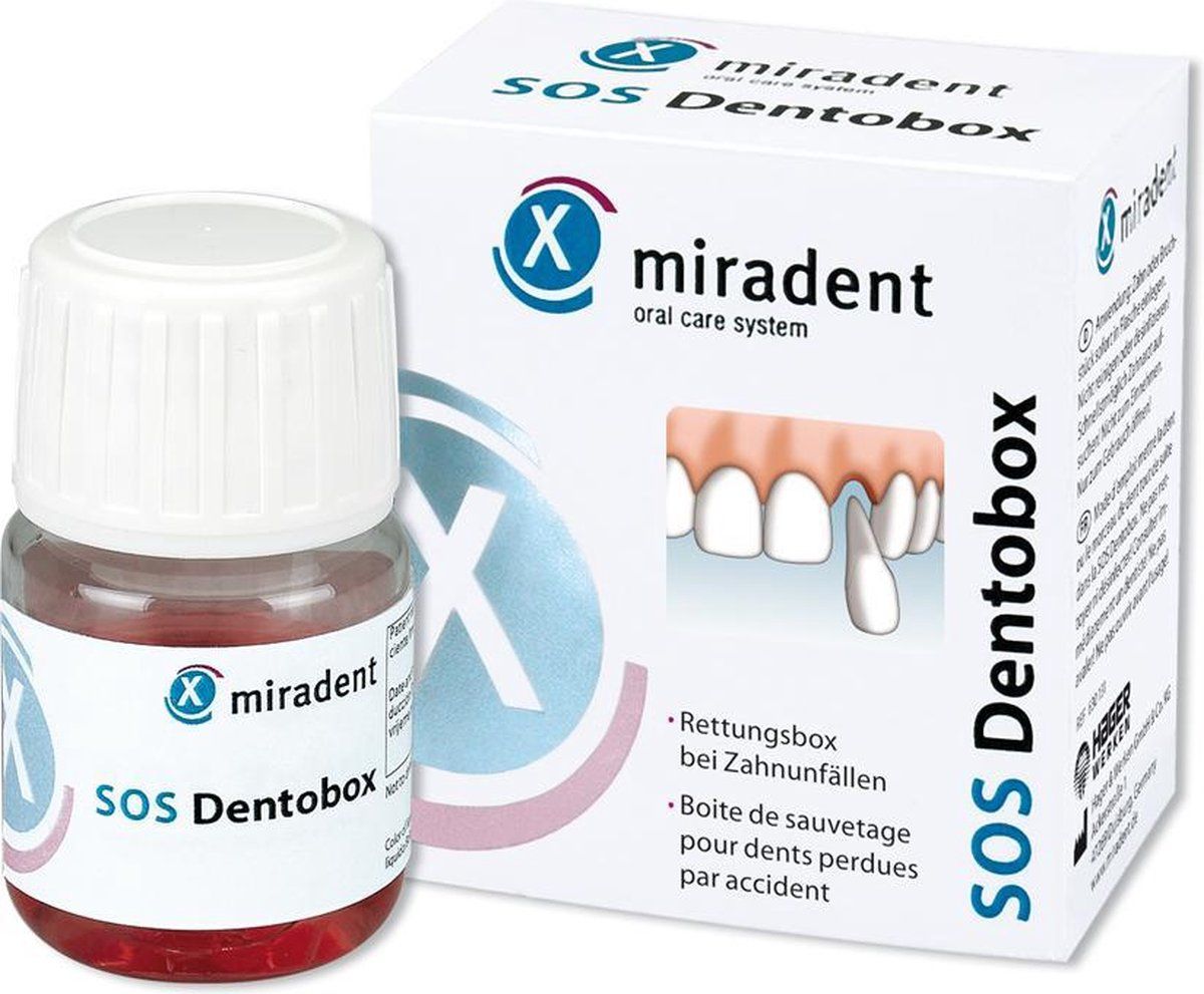 Miradent SOS Tandbox - Veilig bewaren van uitgevallen tanden