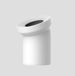 Kirchhoff PP SANIT coude van de wc-aansluiting 22°, wit, DN 100 - 58.101.01..0000