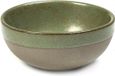 Serax Sergio Herman Surface Kom XS Camogroen 9 cm Aardewerk 4 stuks