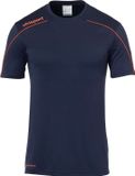Uhlsport Stream 22 Shirt Korte Mouw Kinderen - Marine / Fluorood | Maat: 116
