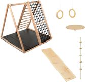 Monkey-Gym Zebra Black binnenspeelset voor kinderen
