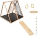 Monkey-Gym Zebra Black binnenspeelset voor kinderen