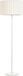 Beliani LOURENS - Vloerlamp - Off-white - Polyester