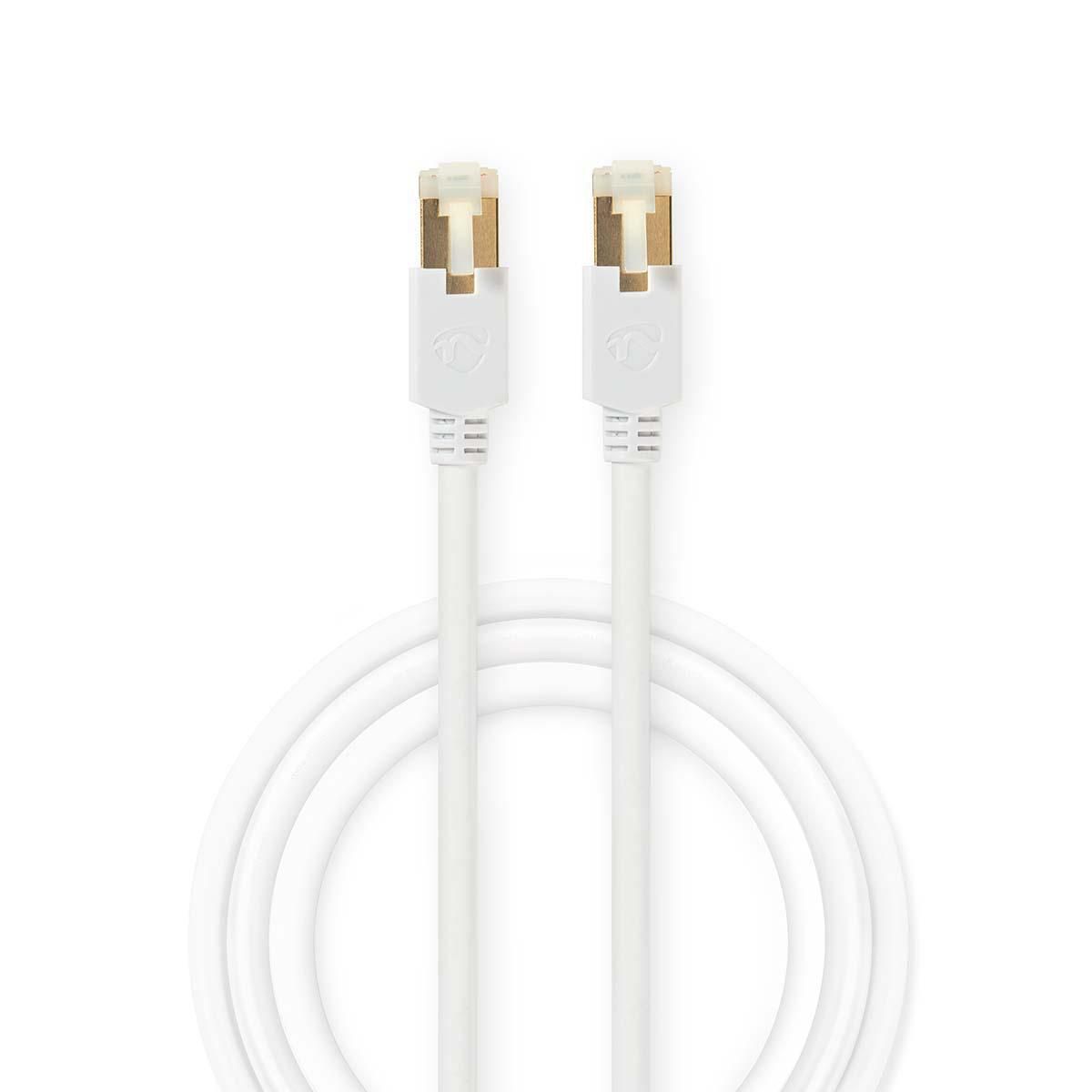 Nedis CCBW85221WT30 - Netwerkkabel - 3 m - Wit