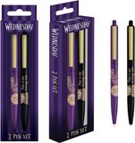 Wednesday Nevermore 2-pack Pen Set