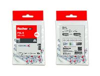 fischer - Pluggen van metaal, uitbreidingspluggen, betonnen pluggen, muur, zak 16 stuks FSL M6x45