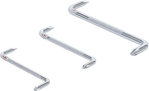 KRAFTMANN 7982 Hoekschroevendraaierset - Sleuf/Kruiskop - 3-delig
