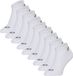 O'Neill Heren / Dames Sneakersokken 9-Pack Wit - Maat 39-42