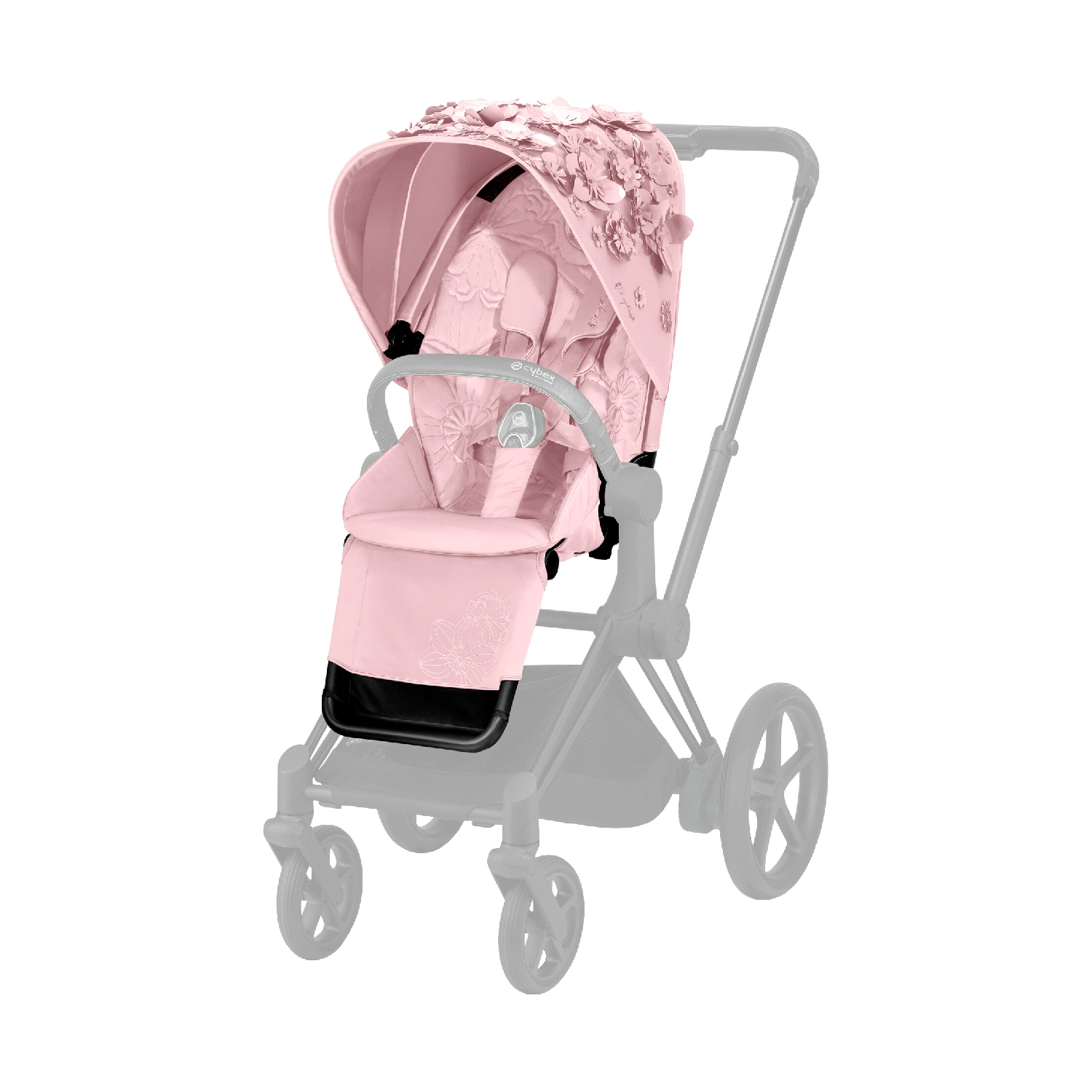 Cybex Cybex Priam 4 Simply Flowers Seat Pack Pink