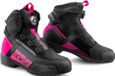 SHIMA Edge Vented Dames Zwart Roze Motorschoenen Maat 40