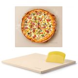 VEVOR Pizzasteen Baksteen 406 x 355 mm
