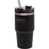 Stanley Vacuum Quencher - 591 ml - 18/8 roestvrij staal - gecoat - kunststof sluiting - herbruikbaar rietje