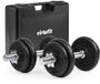 VirtuFit Verstelbare Dumbbellset - 20 kg - 2 x 10 kg - Inclusief koffer