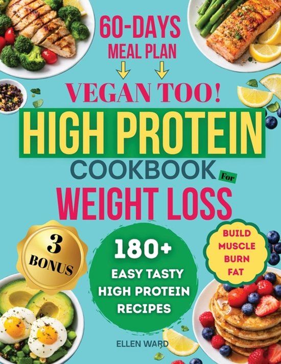 High Libri GmbH High Protein Diet Cookbook for Weight Loss - Vegan too