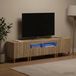 Maison Exclusive - Ensemble de 3 meubles TV LED Chêne Sonoma Bois d'ingénierie