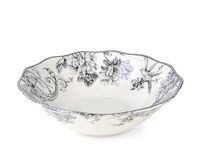 H&h Mayfair Saladekom van porselein, 25,5 cm