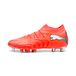 PUMA Future 9 Ultimate AG Unleashed - Rouge éclatant/Blanc/Noir/Argenté - Herbe synthétique (AG), pointure 46½