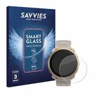 Savvies 3 Stuks Screenprotector - Geschikt voor Polar Vantage M3 - Beschermfolie Glas Transparant