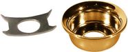 Boston JP-4-G TE-model Invoercup - Métal doré avec clip de retenue